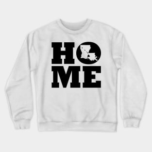 Louisiana and Hawai'i HOME Roots by Hawaii Nei All Day Crewneck Sweatshirt